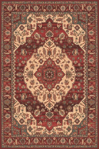 This exquisite rug adds a touch of sophistication and style 