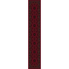 Kashqai Rug 4302-300 - Runner picture of the rug damask design