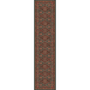 Kashqai Rug 4308-400 - Runner picture of the rug damask design 