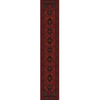 Kashqai Rug 4345-300 - Runner picture of the rug damask design