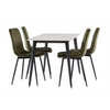 Stylish rectangle dining table for dining rooms
