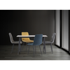 Contemporary rectangle dining table with sturdy legs
