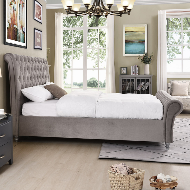 Kilkenny Double Bed Silver