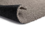 Kiss 070 Plain-Style Rug Grey picture of the rug backing