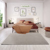 Kiss 070 Plain-Style Rug Grey perfect for any interiors