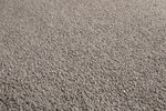 Kiss 070 Plain-Style Rug Grey close view picture of the pile height