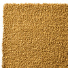 Kiss 800 Plain Style Rug Mustard  top view picture of the color shade