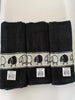 Kitchen Towels Black Sheep picture o the three towels together