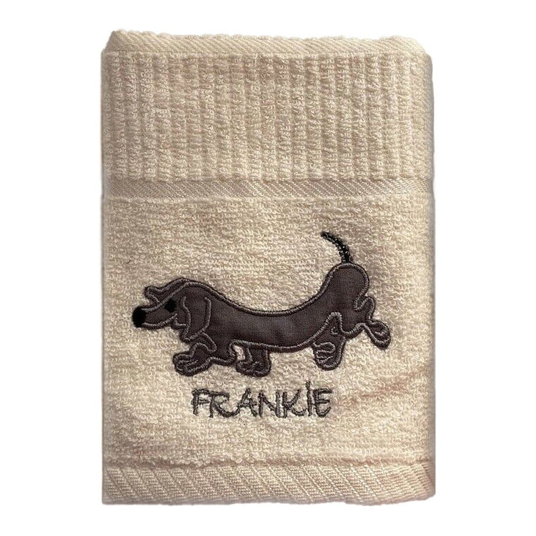 Kitchen Towel Frankie Dog Cream