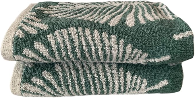 Multipurpose Towel Leaf Green