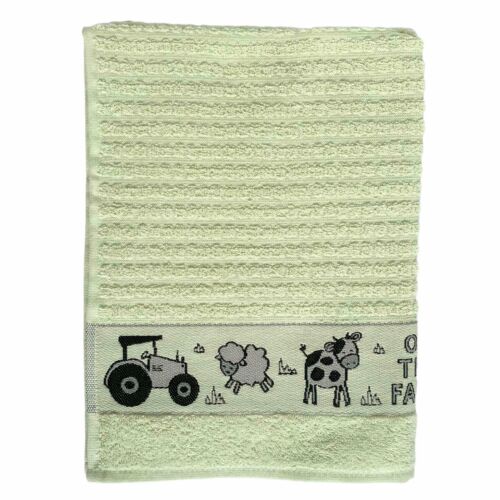 Kitchen Towels On The Farm Green