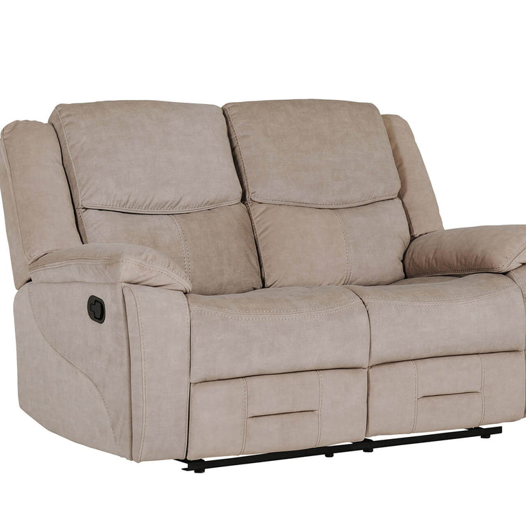 Klayton 2 Seater Recliner Sofa Khaki