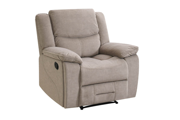 Luxurious Recliner Armchair: Klayton Recliner Chair Khaki
