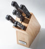 Edge-ground stainless steel knives from Judge Sabatier 5 Piece Knife Block Set