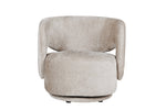 Contemporary design Koa Swivel Accent Chair Mink
