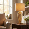 Kristen faceted smoky glass table lamp shown from another angle (2)