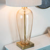 Kristen faceted smoky glass table lamp shown from another angle (4)
