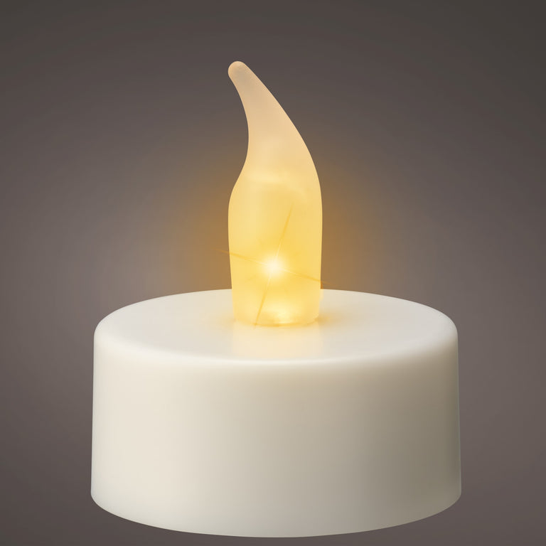 LED Tealight Plastic Fire Flame Effect