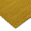 Brink & Campman Lace Outdoor Rug Golden Mustard made in a bright mustard color hue