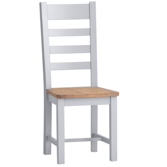 Contemporary Ladder Back Dining Chair for Modern Dining Spaces.