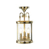 Lambeth 3 Light Lantern Dual Mount Polished Brass picture on the white background