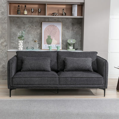 Landon 3 Seater Sofa Dark Grey