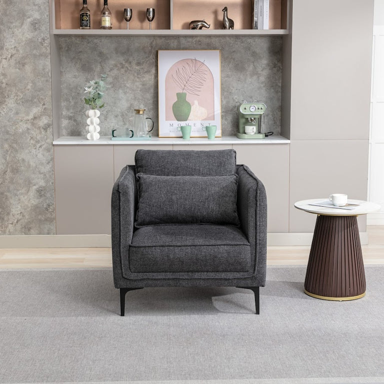 Landon Armchair Dark Grey