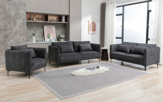 Landon Armchair Dark Grey