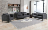 Landon 3 Seater Sofa Dark Grey