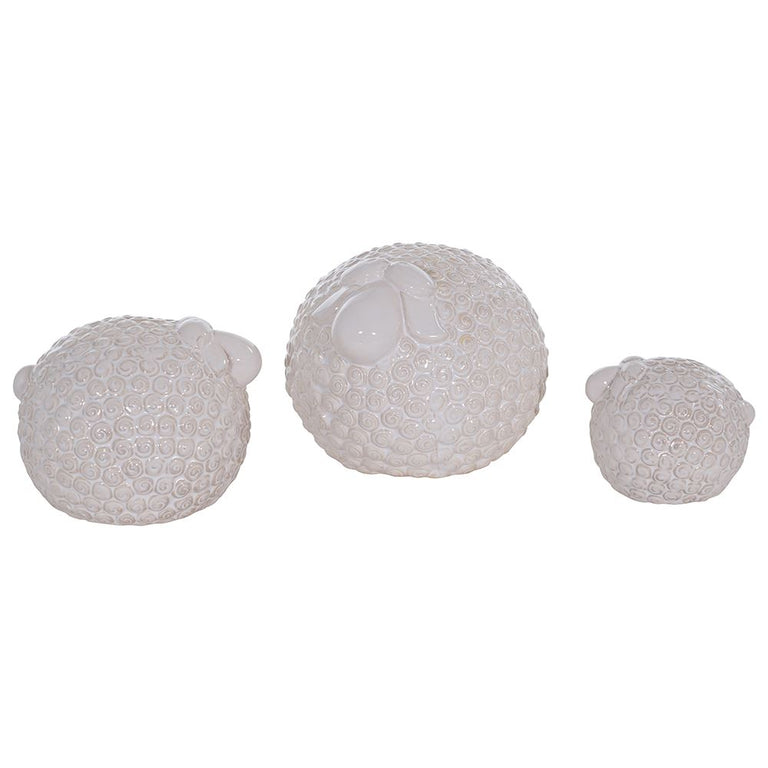 Large Sheep Figurine - Ceramic Ornaments & Figurines Collection