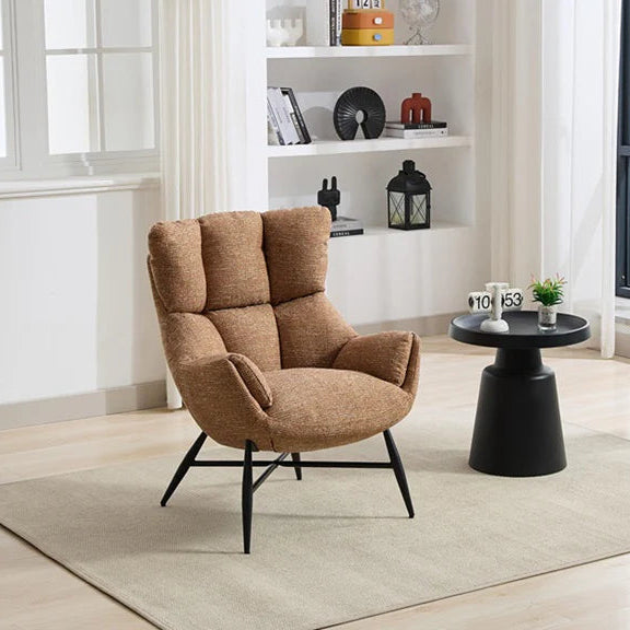 Larkin Accent Chair Rust