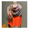 Soft Lattice Pink Scarf for Year-Round Wear
