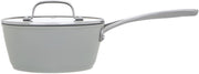 Laura Ashley 20 cm Saucepan with Glass Lid in Sage Leaf perect for cooking