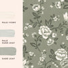 Laura Ashley Bradenbury Trail Wallpaper Antique Green perfect fit ith this paint colors