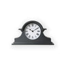 Laura Ashley Edith Mantel Clock in charcoal grey with Roman numeral dial