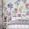 Multi Gilly Mural by Laura Ashley showcasing lively and expressive nature-inspired design.