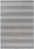 Laura Ashley Lille Outdoor Rug Dove Grey picture of the rug striped design