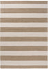 Laura Ashley Lille Outdoor Rug Pale Ochre picture of the rug striped design