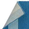 Laura Ashley Lille Outdoor Rug Sky Blue with a polypropylene backing