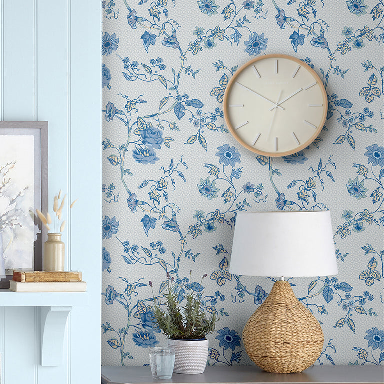 Laura Ashley Mounton Natural Wooden Wall Clock