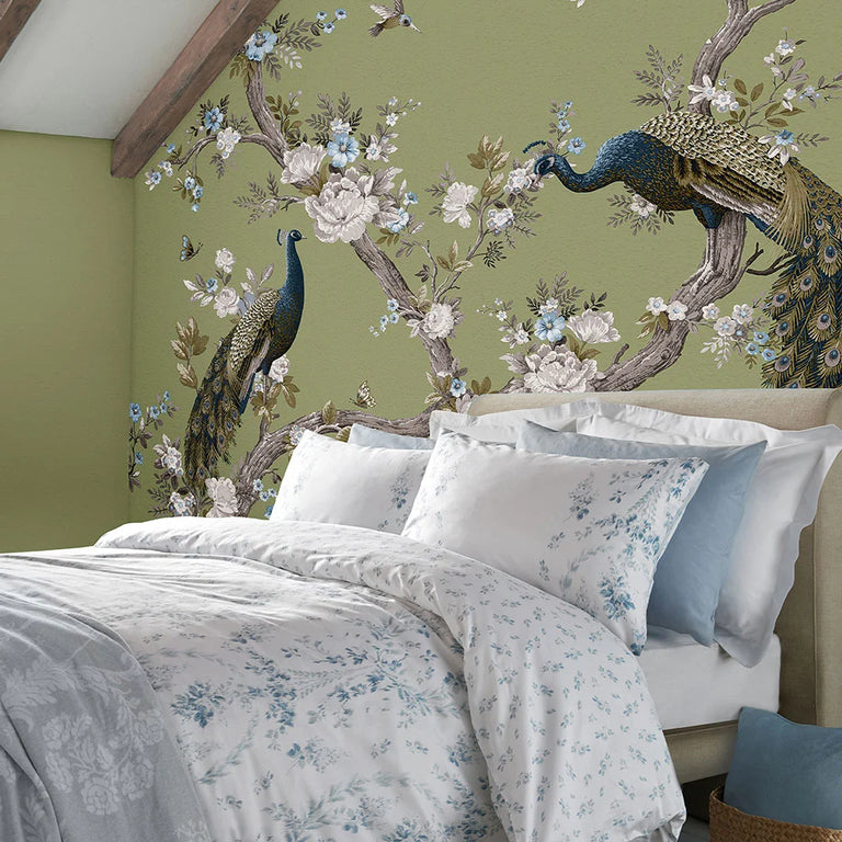 Laura Ashley Mural Belvedere Hedgerow