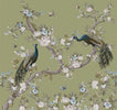 Laura Ashley Mural Belvedere Hedgerow picture of mural pattern
