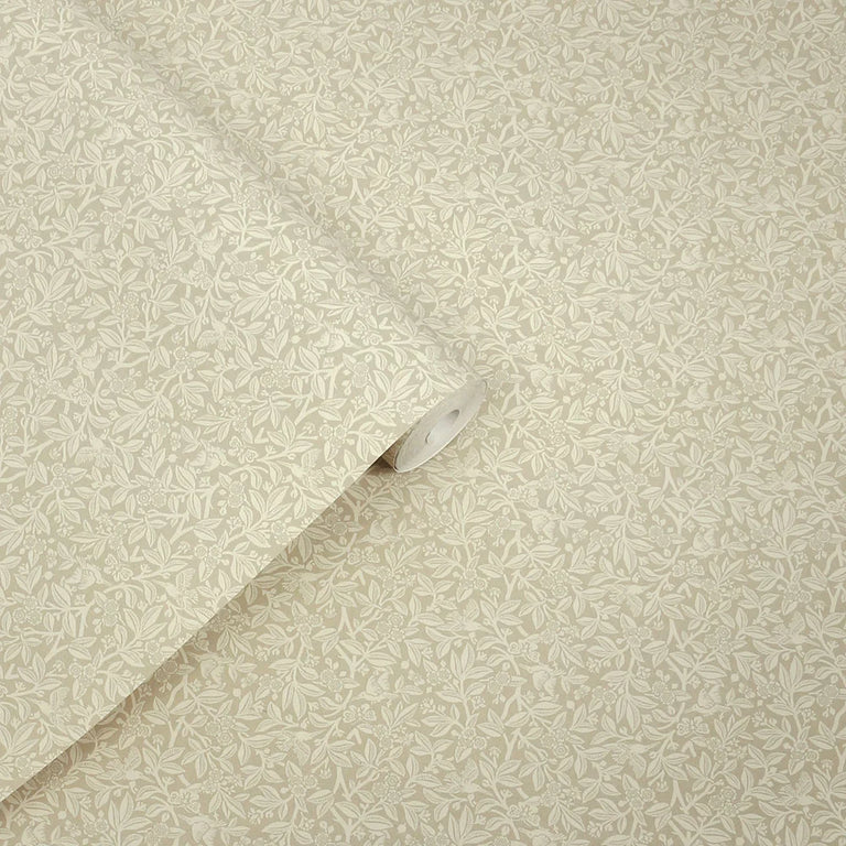 Laura Ashley Wallpaper Nutgrove Stone Grey