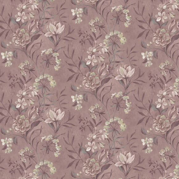 Laura Ashley Wallpaper Blairmore Floral Grape picture of the wallpaper pattern