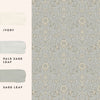 Laura Ashley Wallpaper Delamore Stone Grey picture with paint colors that will fit to this wallpaper