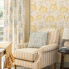 Laura Ashley Wallpaper Giselle Ochre life style picture