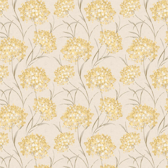 Laura Ashley Wallpaper Giselle Ochre picture of the wallpaper pattern
