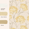 Laura Ashley Wallpaper Giselle Ochre picture of the paint colors that will fit for this wallpaper