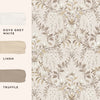 Laura Ashley Wallpaper Parterre Soft Natural picture with paint colors that fit to this wallpaper