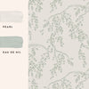Laura Ashley Wallpaper Rainham Willow Sage picture with paint colors that will fit to this wallpaper
